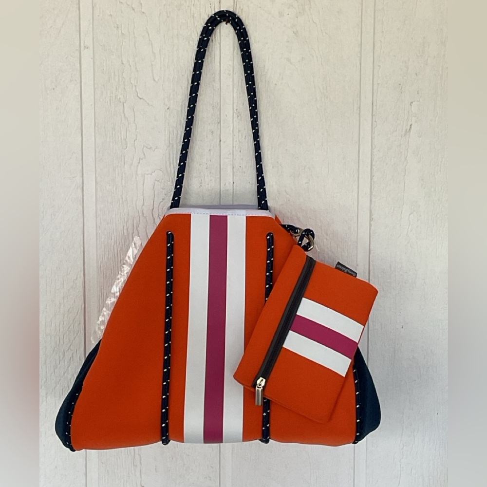 Tommy Bahama Neoprene tote Bag NWOT